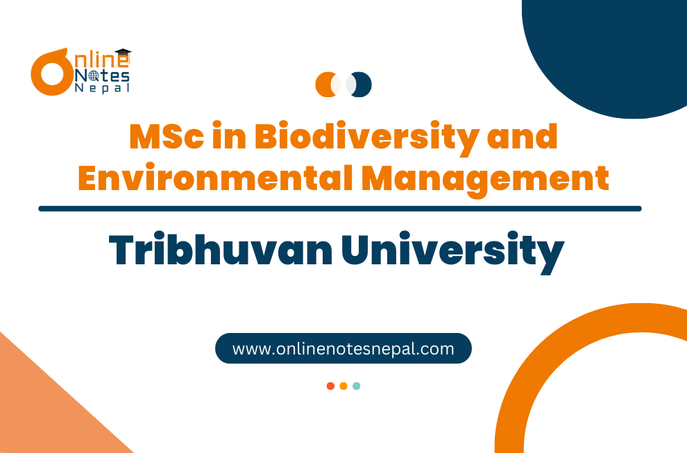 MSc in Biodiversity and Environmental Management